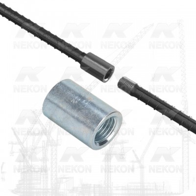 Building Material Steel Rebar Coupler from Chinese Supplier Nekon Construction Hardware