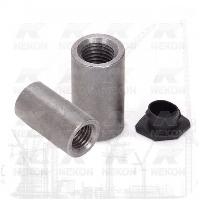 Bar Reinforced Mechanical Threaded Connections Steel rebar Splicing Coupler Passed ISO9001