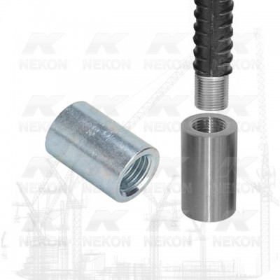 Building Materials Hardware Steel Rebar Coupler used in Building Construction